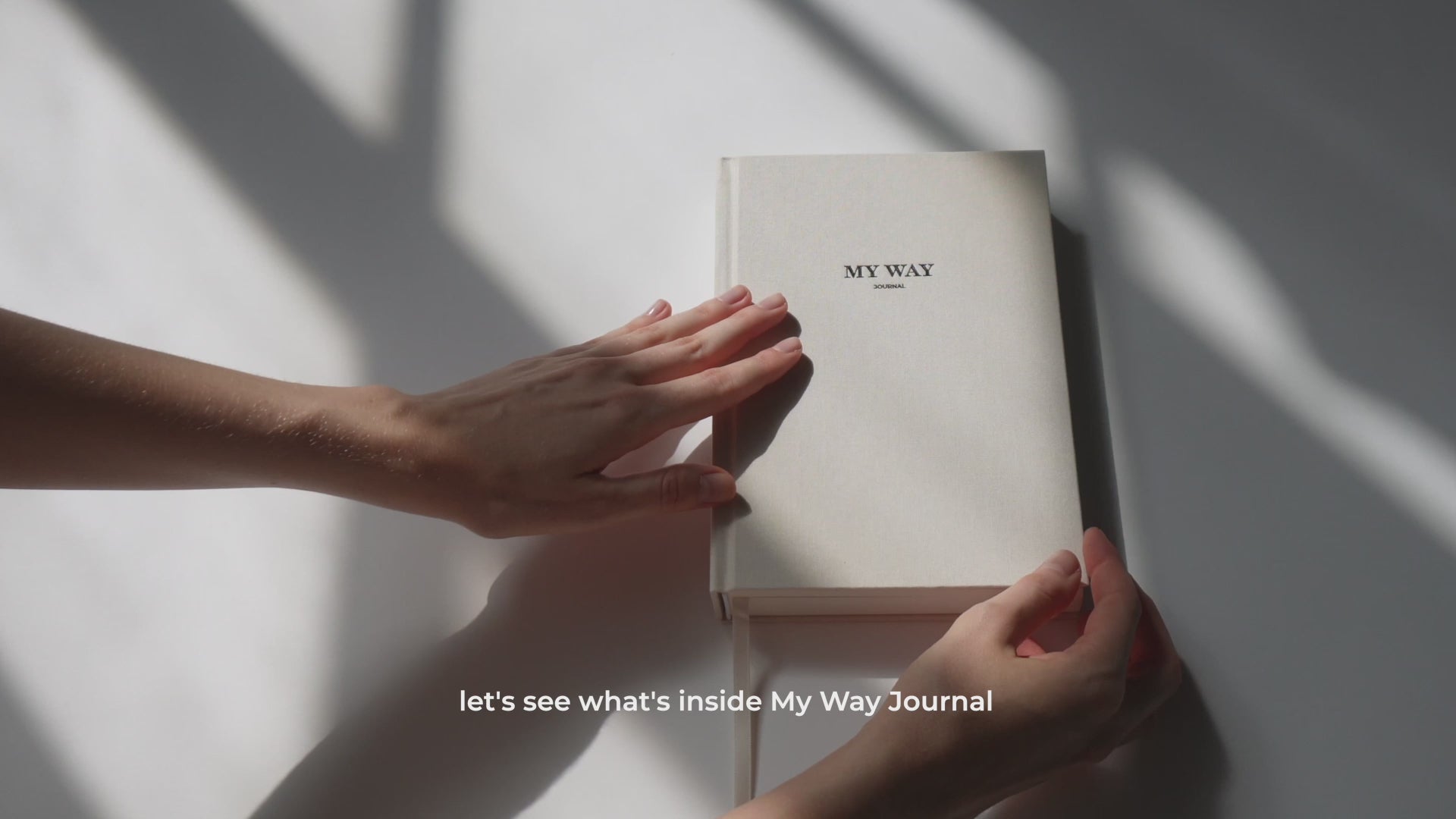 Complete flip-through of the My Way Journal undated planner and reflection journal, displaying the welcome page, yearly and monthly layouts, weekly and daily planning pages, reflection sections, life wheel, and notes.